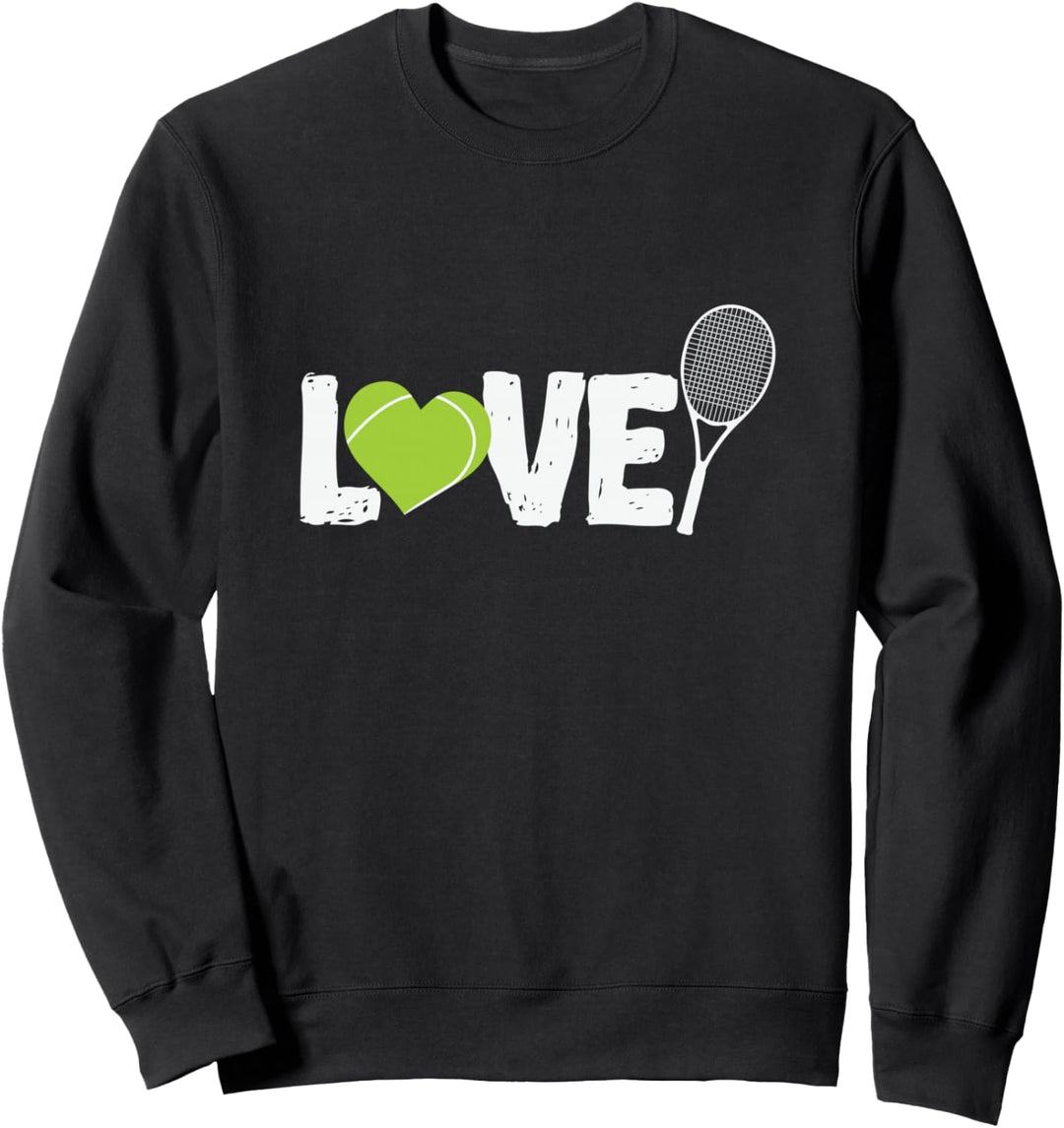 Tennisschläger "Love" Sweatshirt