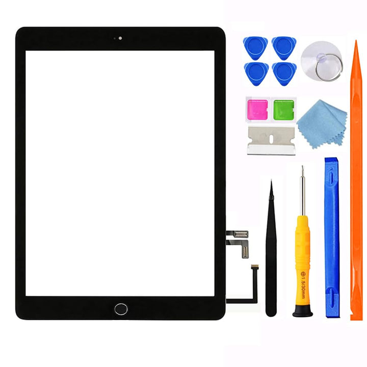 JPUNG Digitizer für iPad 5 Ersatz Bildschirm 9.7 Inch 2017, Only für 5.Generation Touchscreen Displa