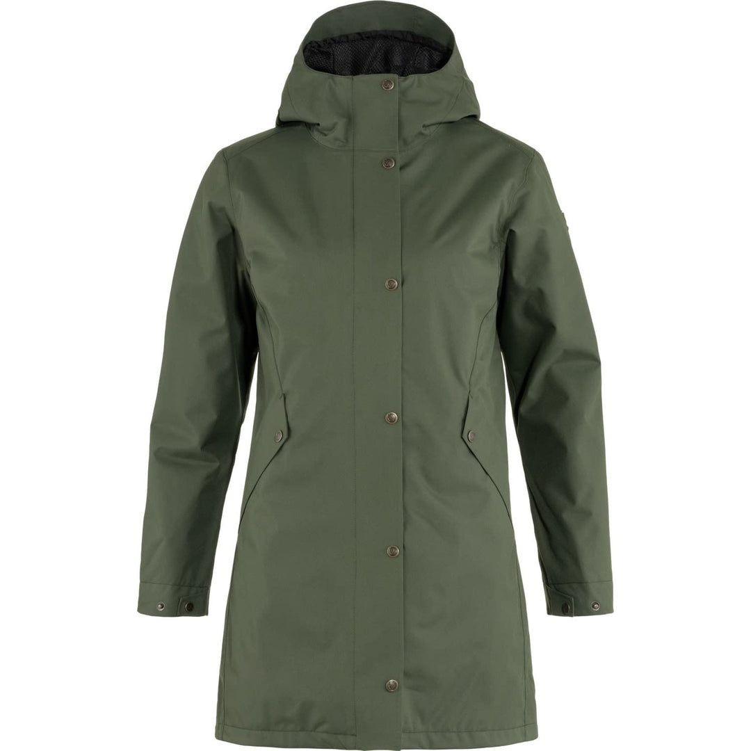 FJALLRAVEN Damen Visby 3-in-1-jacke W Jacke XS Grün - Deep Forest, XS Grün - Deep Forest