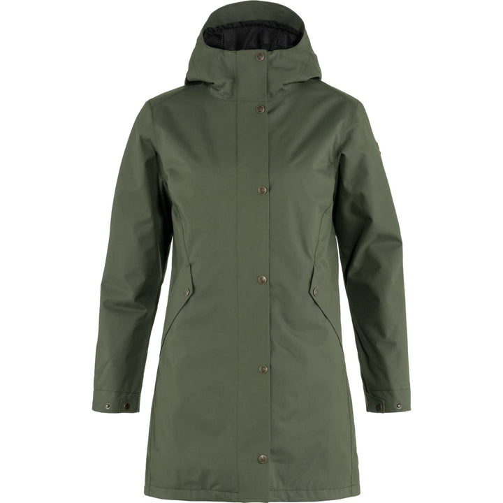 FJALLRAVEN Damen Visby 3-in-1-jacke W Jacke XS Grün - Deep Forest, XS Grün - Deep Forest