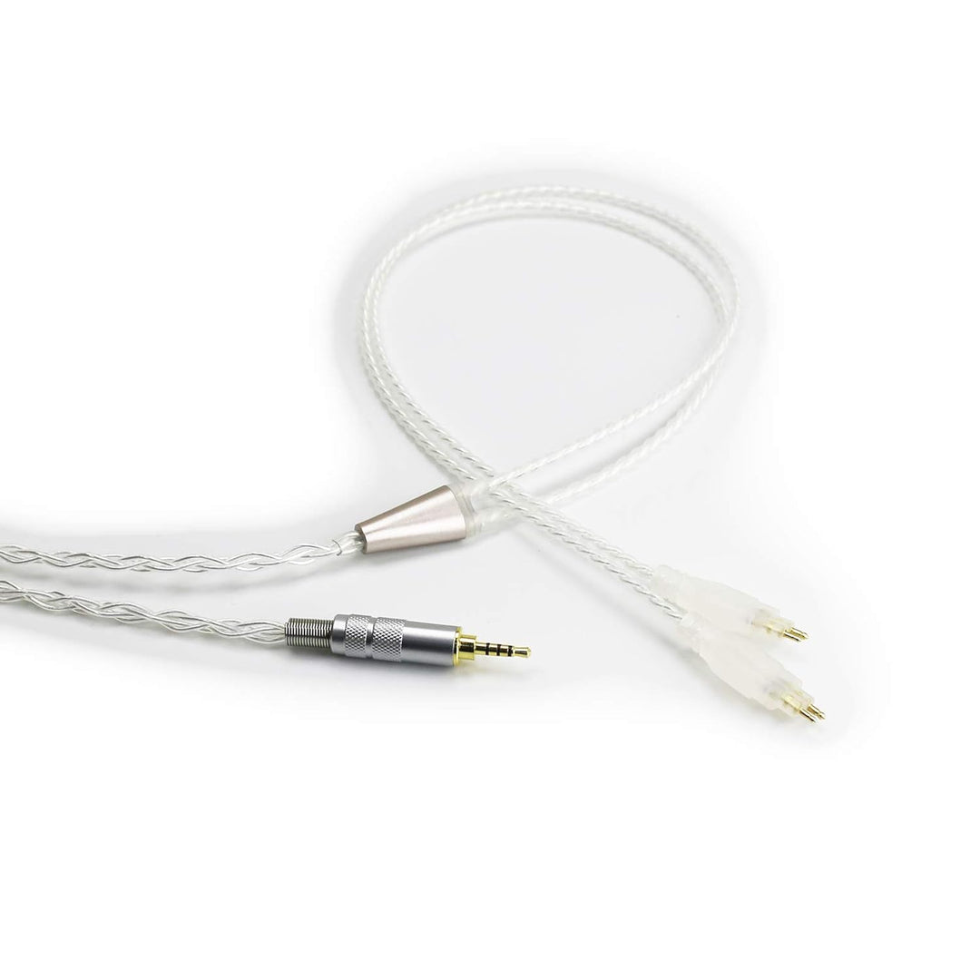 Audiokabel mit 2,5mm Trrs-Kabel mit symmetrischem Stecker Kompatibel mit Sennheiser HD650, HD600, HD