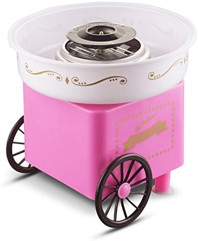 Zuckerwattemaschine, Zuckerwatte für Kinder, Zuckerwatte Maschine mit Stäbchen und Messlöffel, für Z