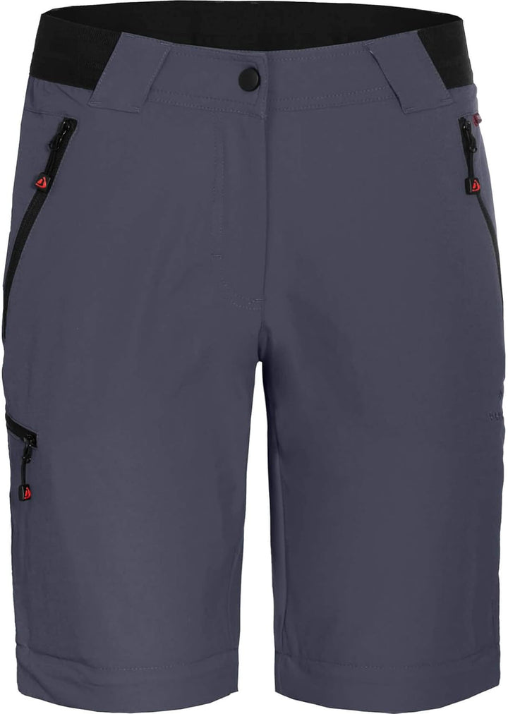 Bergson Damen Zipp-Off Hose VIDAA Comfort - Bermuda Zipp Off - leicht - bielastisch - bequem - strap