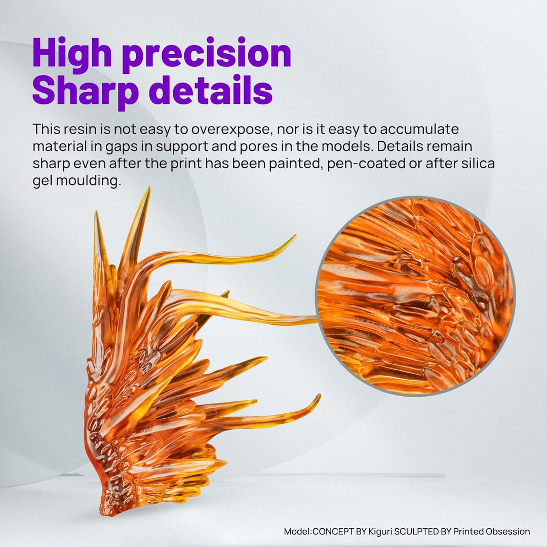 RESIONE Wasserwaschbares Resin for 3D Drucker - Flüssiges 405-nm-Hochgeschwindigkeitsdruckharz mit R