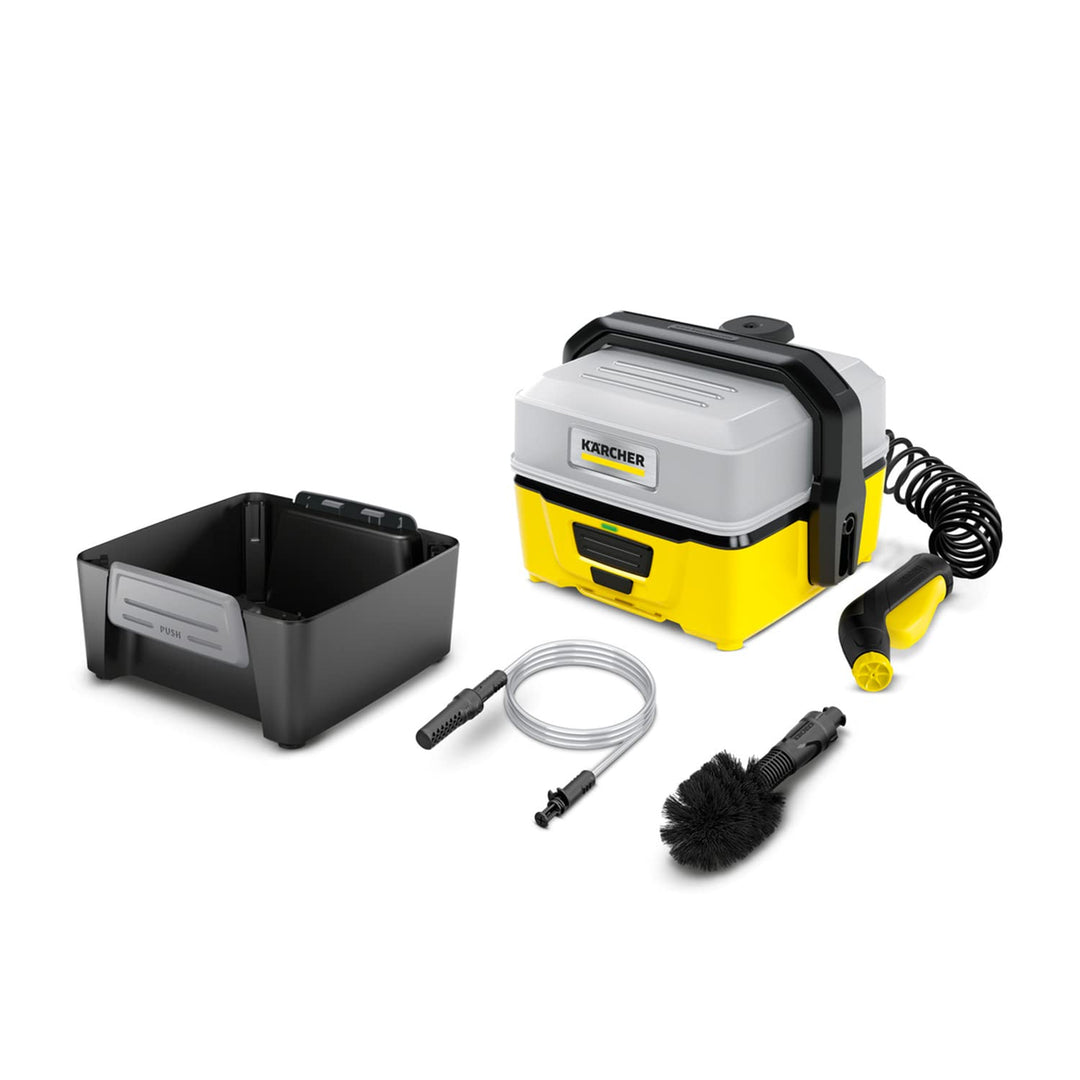 Kärcher Mobile Outdoor Cleaner OC 3 Plus Adventure Box (Wassertankvolumen: 7 l, Lithium-Ionen-Akku,