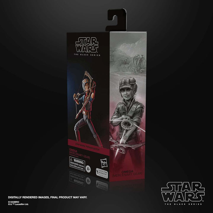 Star Wars The Black Series Omega (Mercenary Gear), Star Wars: The Bad Batch Action-Figur, 15 cm