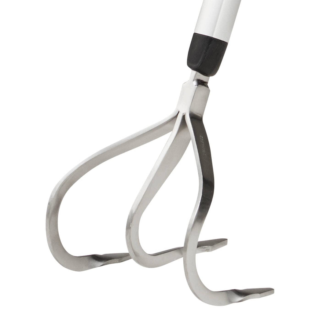 Fiskars Krümmer mit 3 Zinken, Für optimale Beetvorbereitung und -pflege, Länge: 172 cm, Breite: 14,8
