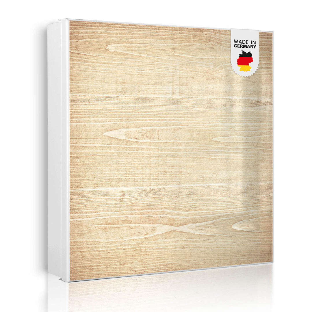 banjado Grosser Schlüsselkasten Metall - Schlüsselbox 30x30cm mit 32 Haken - Schlüsselkasten modern