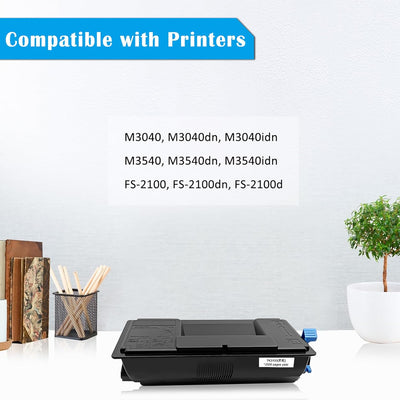 TOPRINT TK-3100K TK-3100 TK3100 1T02MS0NL0 Kompatible Tonerkartusche 12500 Seiten Schwarz für Kyocer