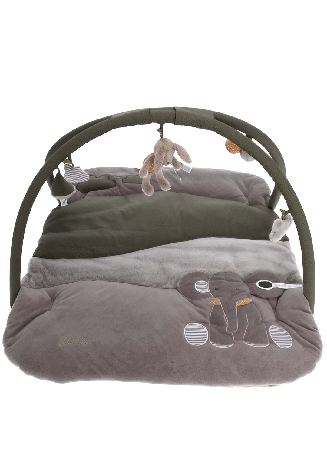 Sterntaler Baby Unisex Spielbogen Baby Spielbogen eckig Elefant Eddy - Spielmatte Baby, Babyspielzeu