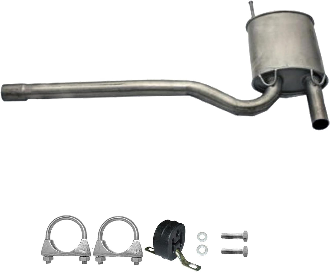 Ferroz Export Ersatz für Auspuff Mittelschalldämpfer Audi A4 & Audi A4 Avant 1.6 & 1.9 TDI inkl. Anb
