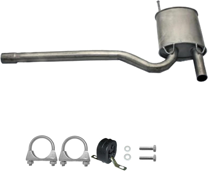 Ferroz Export Ersatz für Auspuff Mittelschalldämpfer Audi A4 & Audi A4 Avant 1.6 & 1.9 TDI inkl. Anb