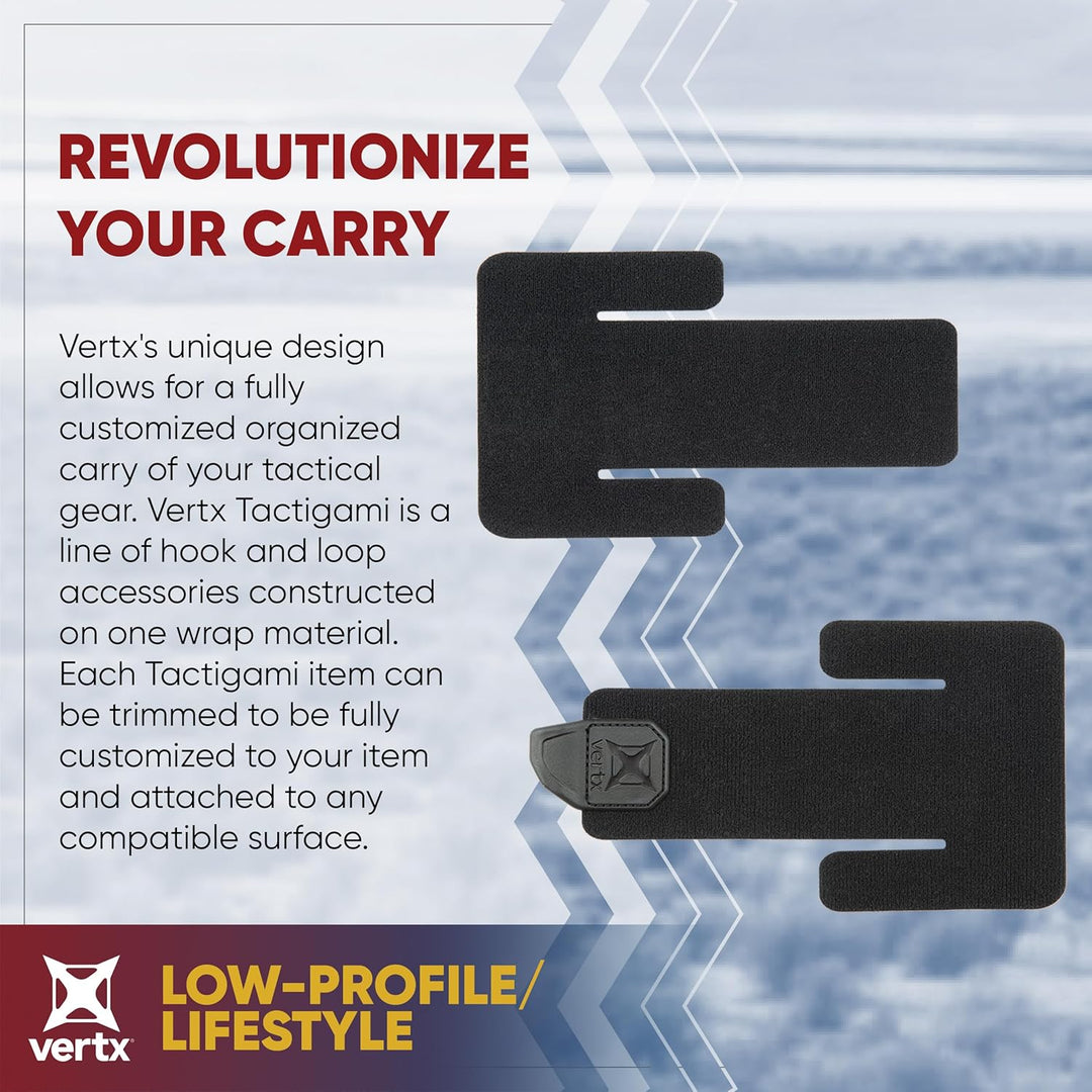 Vertx Tactigami BAP Tactical Belt Adapter Panel Strap Attachment Compatible with MOLLE System Access