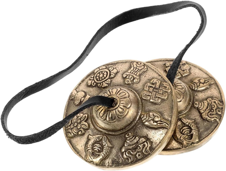 Tibetische Zimbeln - Entspannende Spirituelle National - Meditation und Yoga Ritual Instrument - Für