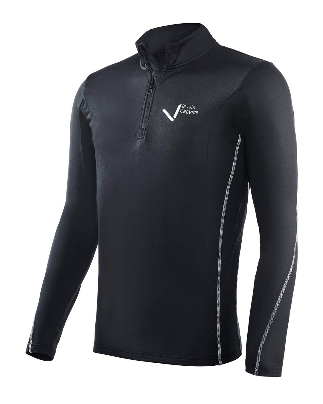 Black Crevice Herren Skirolli I Herren-Funktionsshirt Grössen I atmungsaktives Herren-Langarm-Funkti