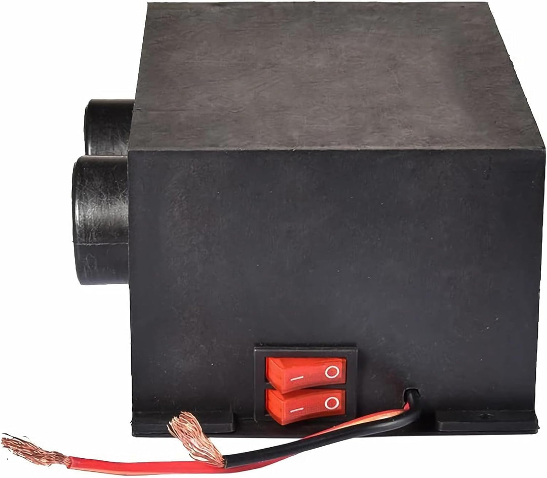 TOTMOX 12V 400W Auto-Heizung Auto-Heizung mit 2 Luftauslässen und 2 metallischen Auto-Entfrostungssc