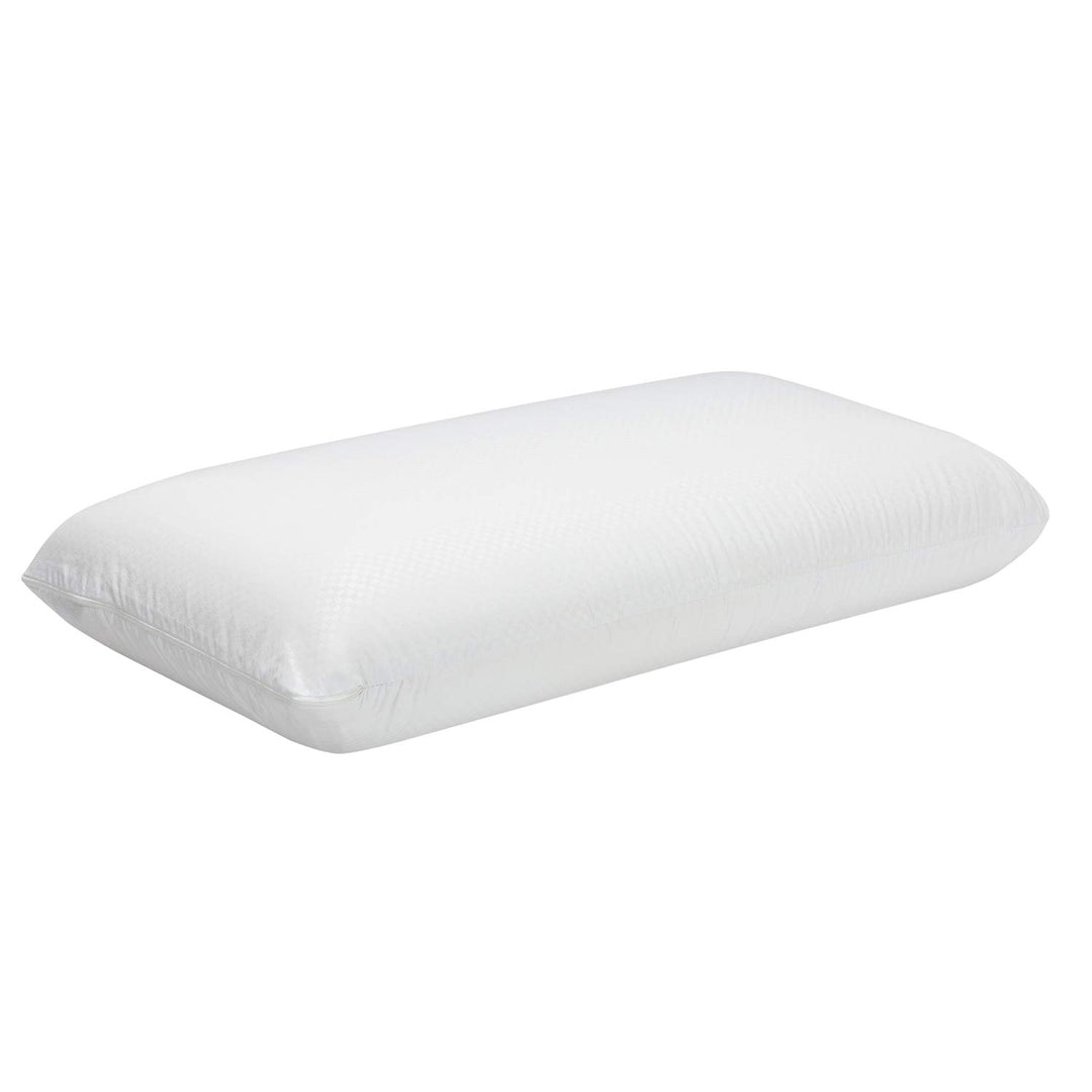 Pikolin Home - Ergonomisches viskoelastisches Kissen mit doppeltem, anpassbarem Bezug mit Memory-Foa