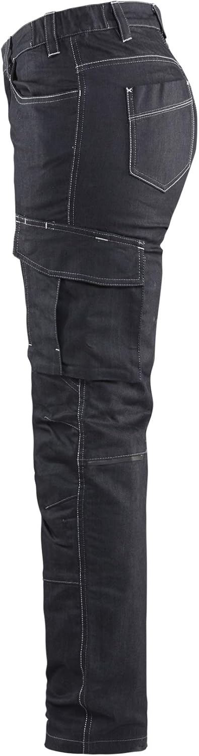 Blaklader 714011418900C34 Damen Service Stretch Arbeitshose, Marineblau, Grösse C34 C34 Marineblau,