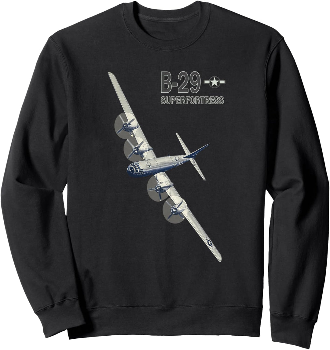 B29 Superfortress WW2 bomber airplane Sweatshirt