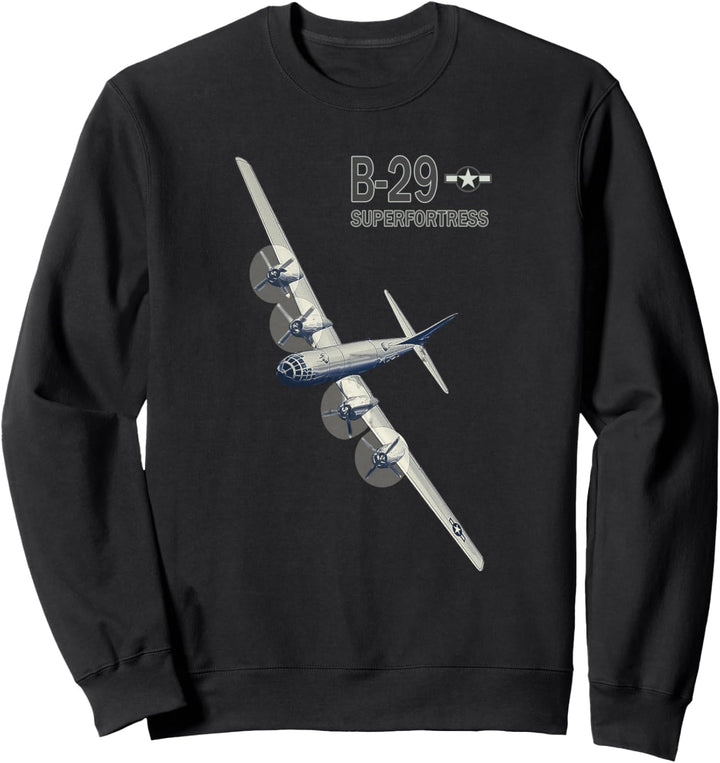 B29 Superfortress WW2 bomber airplane Sweatshirt