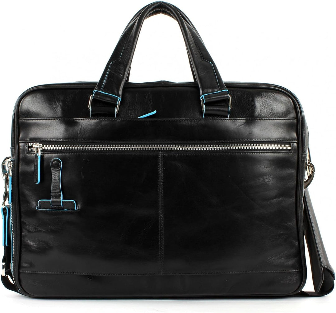 Piquadro Blue Square 15 '' Aktentasche mit Laptop-Fach, Schwarz - CA2849B2 Einheitsgrösse Schwarz, E