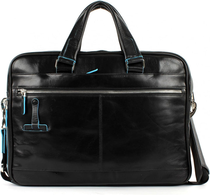 Piquadro Blue Square 15 '' Aktentasche mit Laptop-Fach, Schwarz - CA2849B2 Einheitsgrösse Schwarz, E