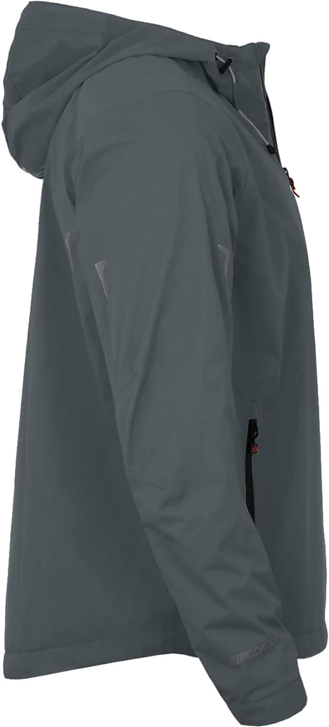 Bergson Herren Regenjacke EGGEN - Wanderjacke - Fahrradjacke - Outdoorjacke - wasserdicht - winddich