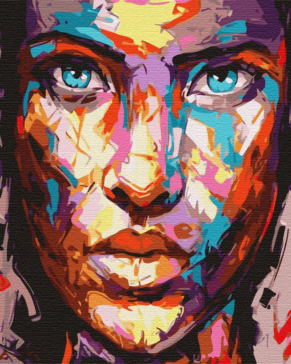 Artnapi Malen nach Zahlen Erwachsene mit Rahmen | DIY Handgemalt | Schönheit der Linien | Kit für An