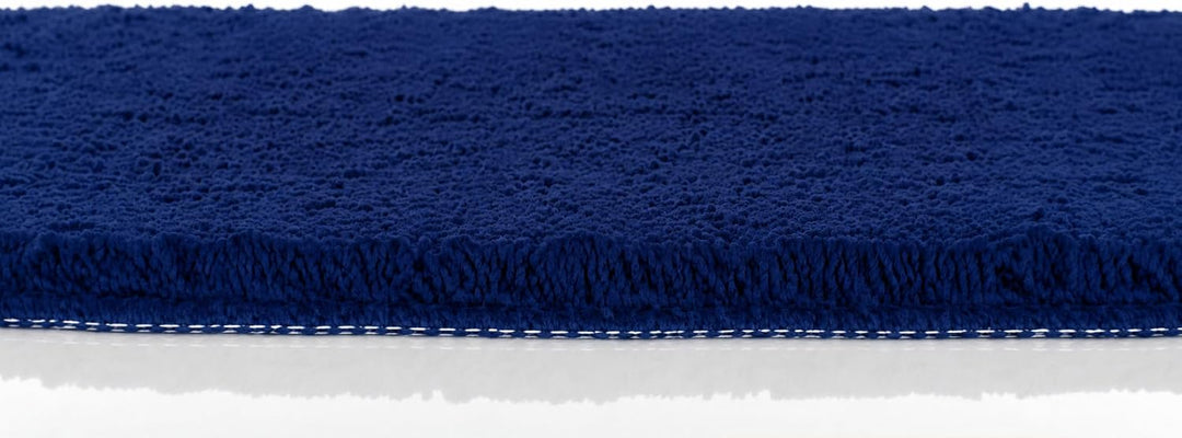 Brandsseller Badematte 70x120 cm Badezimmerteppich Badvorleger Badeteppich Blau 70x120 cm Blau, 70x1