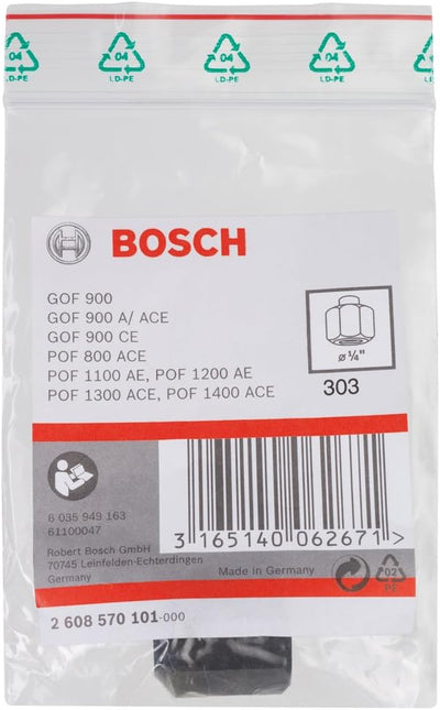 Bosch Accessories Bosch Professional Zubehör 2 608 570 101 Spannzange 0,6 cm (0,25 Zoll)", 19 mm"