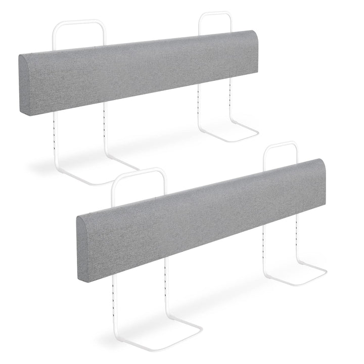 Tubiaz Bettgitter 2x150cm Bettschutzgitter rausfallschutz Bett für Kinder Verformbar Bettkantenschut