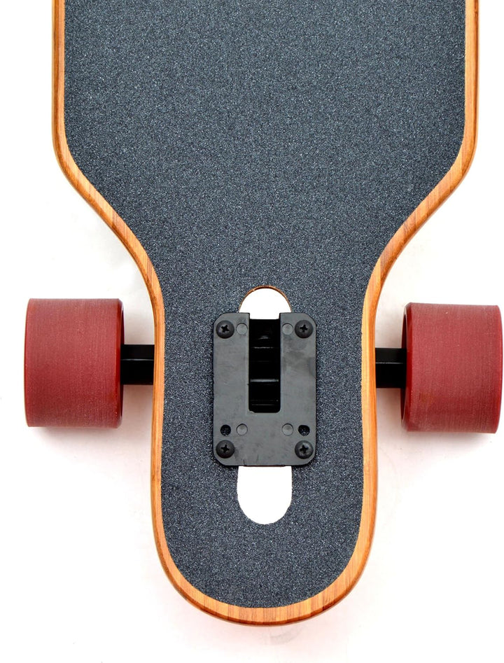 Apollo Longboard, Komplettboard mit Deck aus Bambus & Fiberglas, High-End Board mit ABEC 9 Kugellage