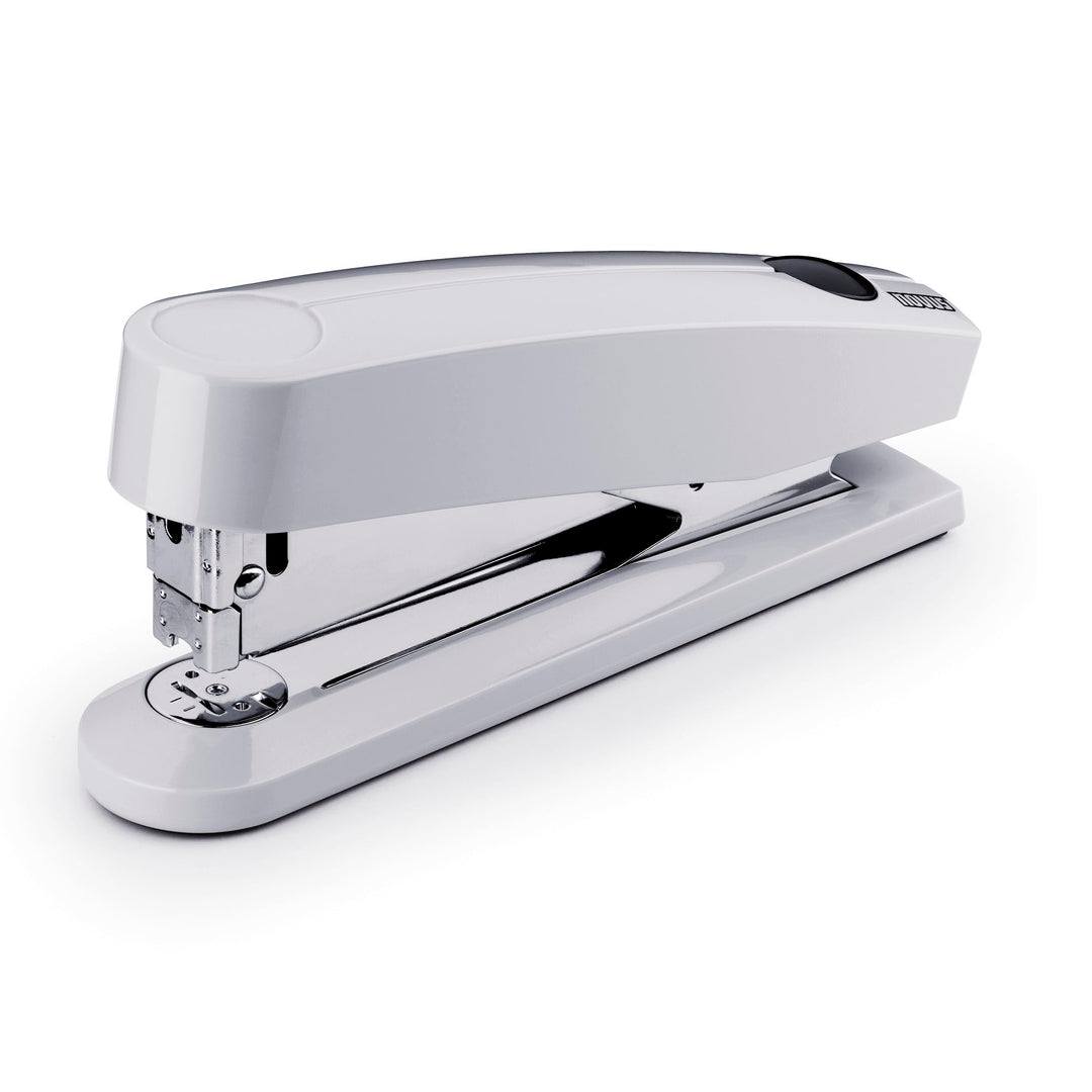 Novus B 7A Komfort Heftgerät (30 Blatt Heftleistung, Automatik-Funktion, inkl. 200 Klammern) grau gl