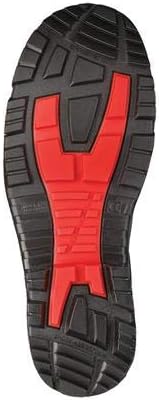 Dunlop Gummistiefel Snugboot Craftsman Full Safety 42 EU Schwarz Rot, 42 EU Schwarz Rot