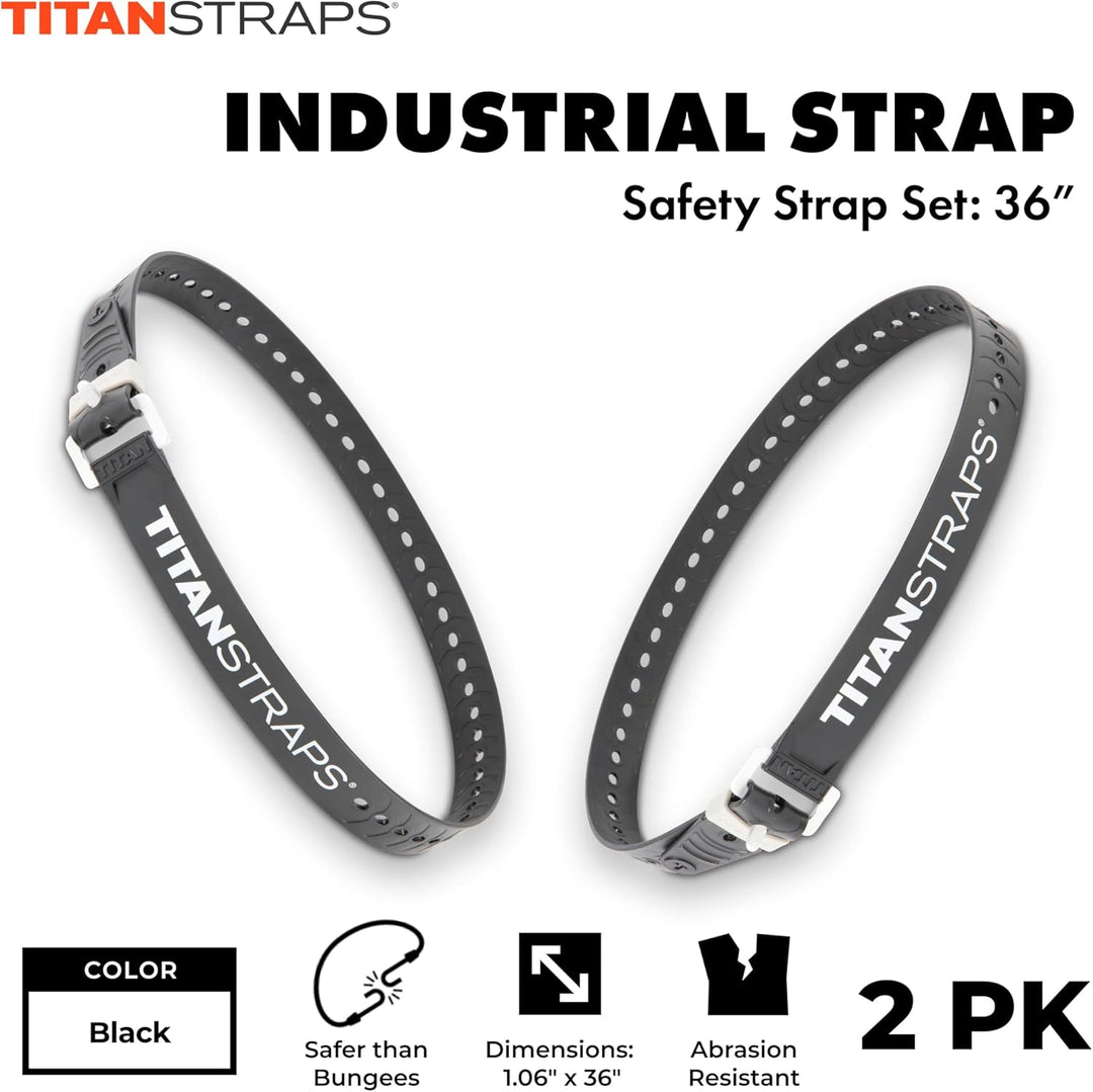 TitanStraps Industrial Straps Strong & Simple Spanngurte für den BAU (Schweisser, Heimwerker) und Er
