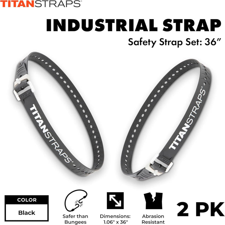 TitanStraps Industrial Straps Strong & Simple Spanngurte für den BAU (Schweisser, Heimwerker) und Er