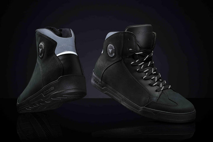 Stylmartin Matt WP Motorradschuhe 44 44 EU Schwarz, 44 EU Schwarz