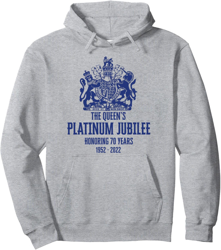 British Queen Platinum Jubilee 70 Jahre Pullover Hoodie