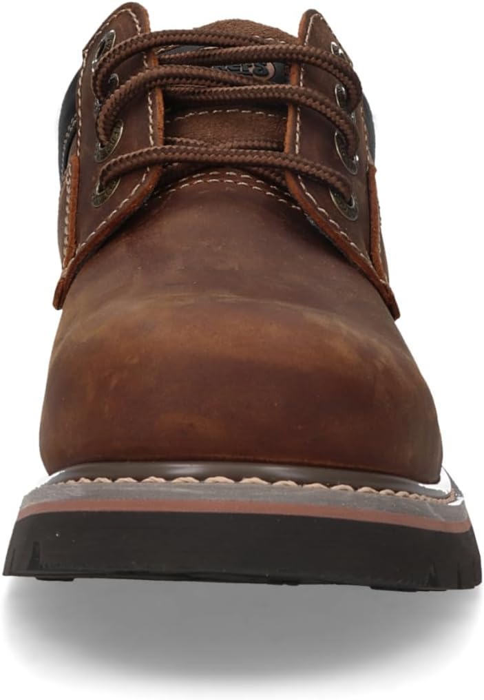 Dockers by Gerli Herren Low-Top Sneaker, Männer Schnürschuhe,wasserabweisend 41 EU Desert 460, 41 EU