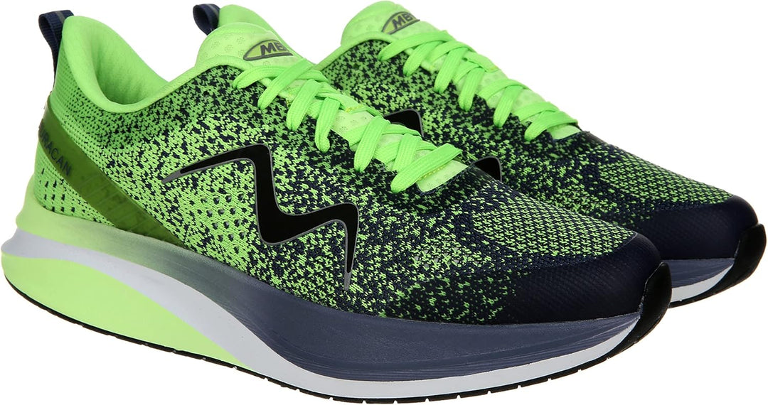 MBT Herren Huracan-3000 Lace Up M Sneaker 42 EU Grün Lime Grn Blue Indigo, 42 EU Grün Lime Grn Blue