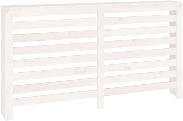 Heizkörperverkleidung 153x19x84 cm mit Horizontalen Latten Heizkörper Abdeckung Modernes Design Heiz