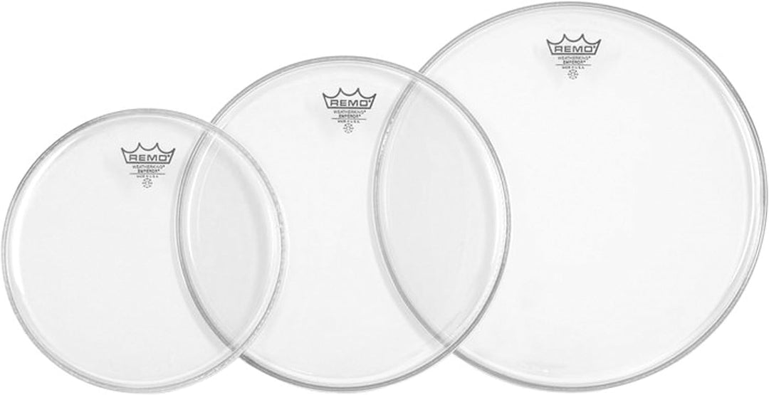 Remo Schlagzeugfell Emperor Transparent ProPack 12", 13" 16" PP-0972-BE
