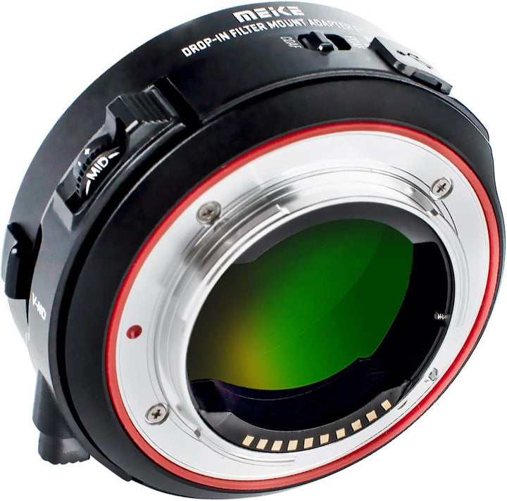 Meike MK-EFTE-C VND Drop-In Filter Autofokus Mount Objektivadapter für Canon EF/EF-S Objektive an So