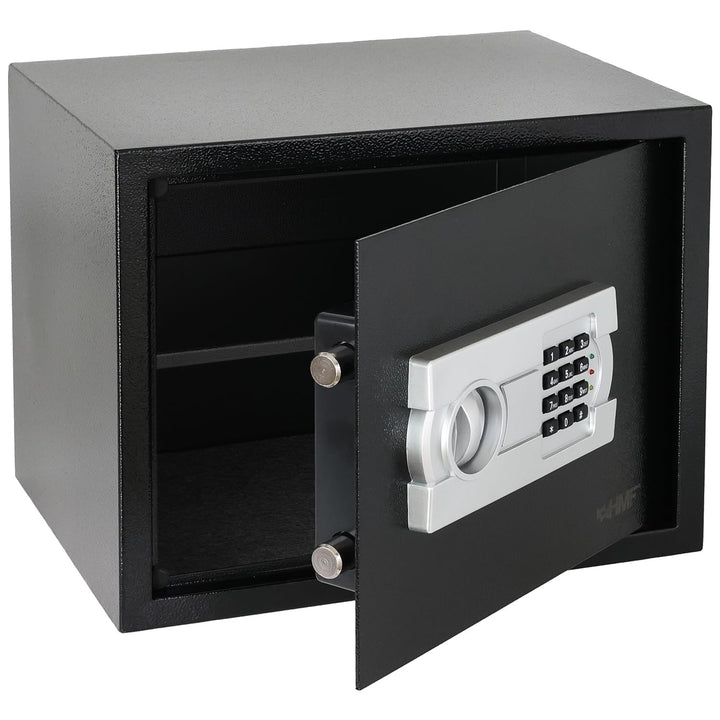HMF Safe Tresor für Zuhause, Hotel oder Büro, Möbeltresor mit Zahlenschloss für DIN A4 Dokumente | 3