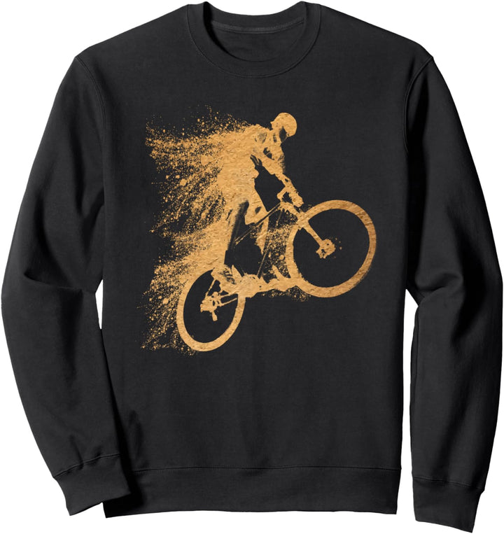 Mountainbike-Rennfahrer Radfahren Sport Fahrrad Radfahrer Sweatshirt
