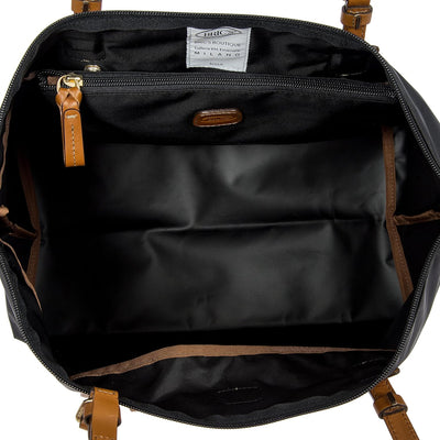 Bric's Grosser 3-in-1-Shopper X-Bag, Einheitsgrösse.Schwarz 36 Schwarz, 36 Schwarz