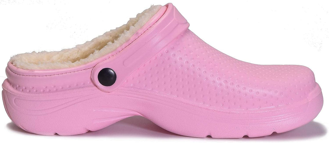 Eagsouni Clogs Hausschuhe Gefüttert Herren Damen Winter Gartenschuhe Wasserdicht Gartenclogs Warme P