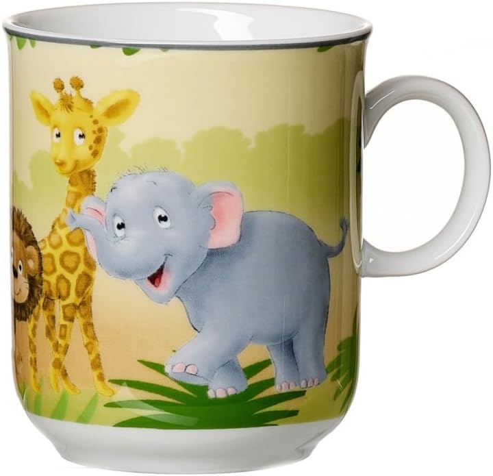 Ritzenhoff & Breker Kindergeschirr Afrikatiere Variante: Schale mit Griff 21,5 cm Afrikatiere