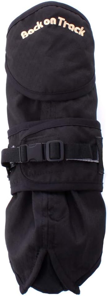 Back on Track Hunderegenmantel ohne Füllung schwarz 21 cm EU, 21 cm EU