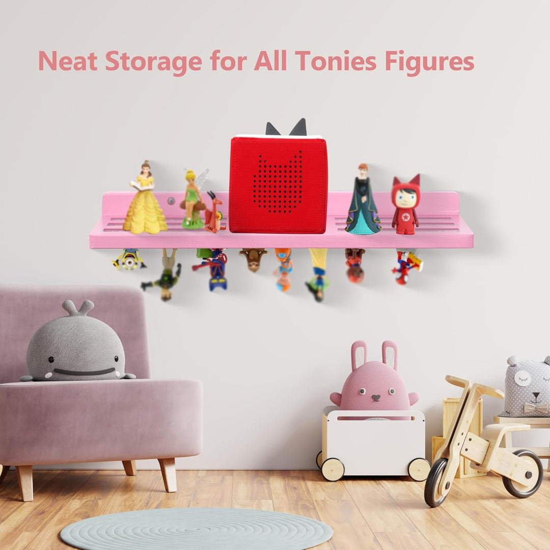 Für Tonies Figuren Regal Magnetisch,für Toniebox Aufbewahrung und Display Regal (für 36 Figuren),Wan